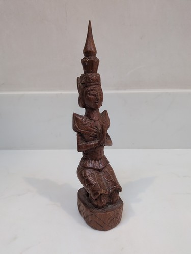 Vintage hand carved teak - hand,