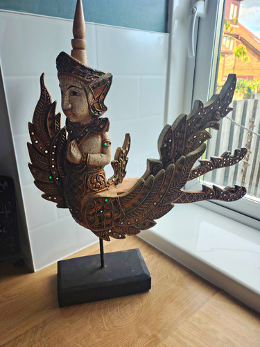Vintage thai balinese wooden - vintage,