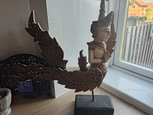 Vintage thai balinese wooden - vintage,