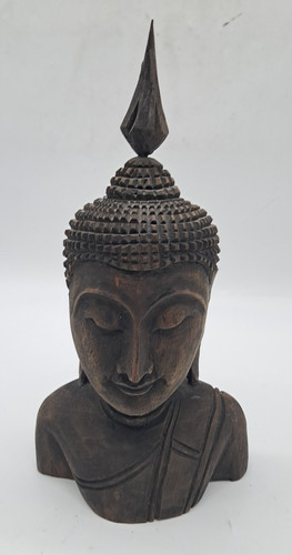 Solid wooden thai buddha - solid,