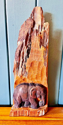 Thai hand carved teak wood - hand,