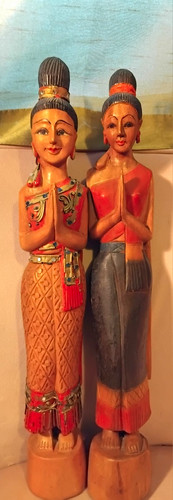 Vintage wooden figurines