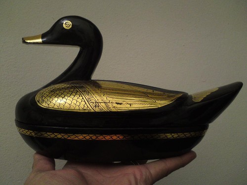 Large vintage duck - form, thai