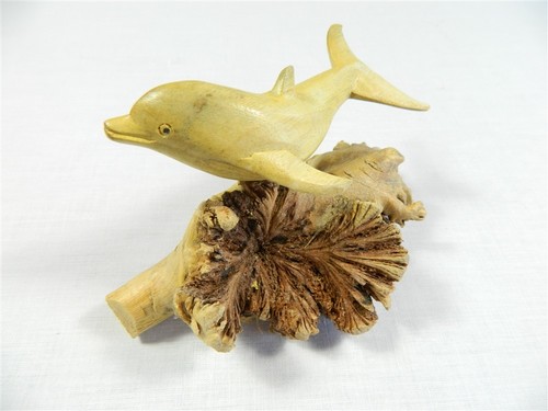 Thai gifts wooden dolphin - thai,