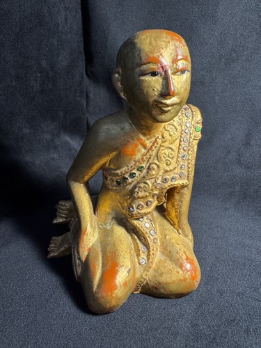 Thai hand carved gilt - thai,