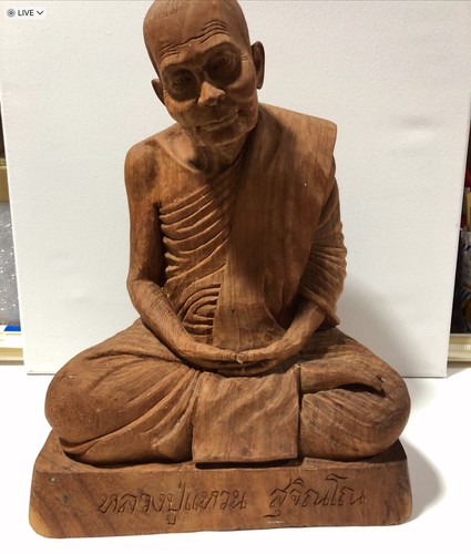 Wood carving thai buddist - wood,