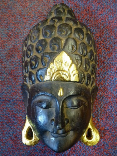 Thai large carved wood wooden - thai,