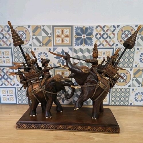 Vintage thai hand carved - vintage, hand-carved
