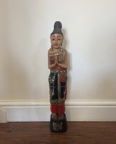 Vintage hand carved thai - vintage, hand-carved