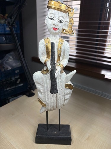 Hand carved thai - a, hand-carved