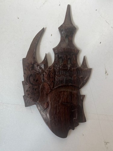 Vintage thai hand carved wood - vintage,